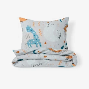 Фото для Комплект постельного белья Milo Африка ясельный поплин 3предмета