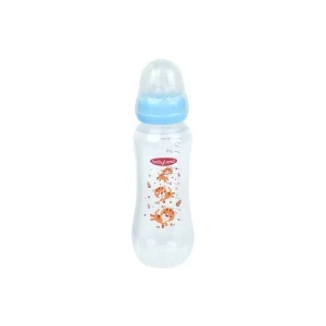 Фото для Бутылка babyland с силиконовой соской классическая 240мл с 6мес голубая