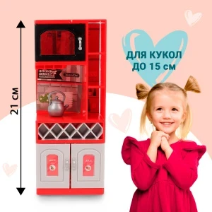 Фото для Мебель для куклы миниатюрной Кухонный гарнитур в ассортименте