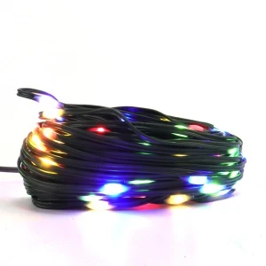 Фото для Гирлянда электрическая Капля разноцветная 10м