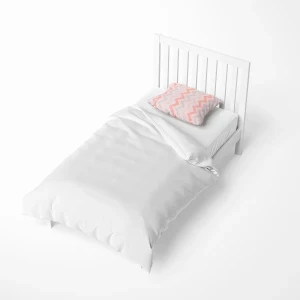 Фото для Наволочка Маленькая соня с узором зигзаг поплин розовая 40х60см