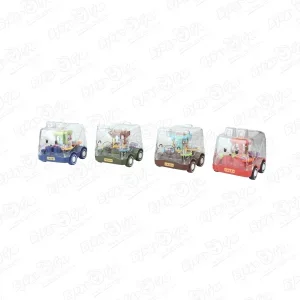 Фото для Игрушка инерционная Автобус-карусель с шестеренками в ассортименте
