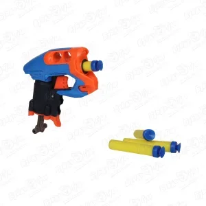 Фото для Пистолет Lanson Toys с мягкими пулями оранжево-голубой