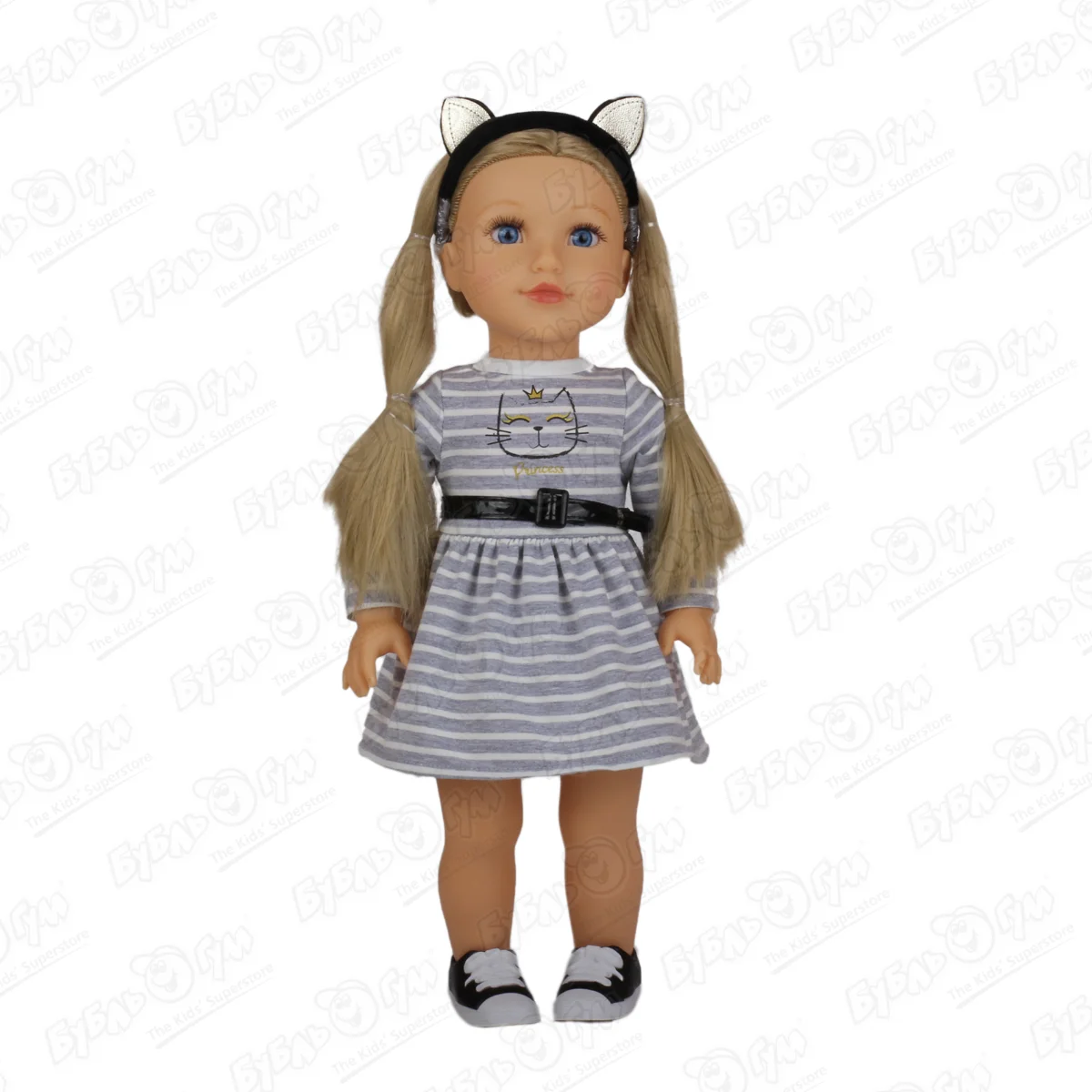 Кукла Dream Hearts блондинка в ободке с ушками 45см с 3лет
