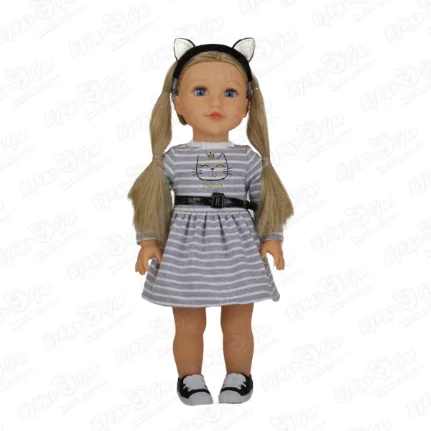 Фото для Кукла Dream Hearts блондинка в ободке с ушками 45см с 3лет