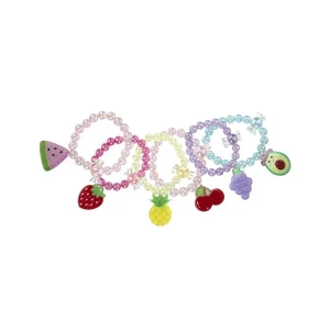 Фото для Браслетик Вкусняшка с полупрозрачными бусинами в ассортименте