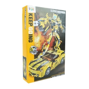 Фото для Конструктор Lanson Toys Трансформер-спорткар 402дет