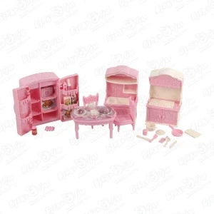 Фото для Набор игровой Lanson Toys Кухня для куклы с холодильником и столом