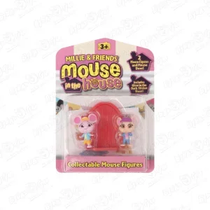Фото для Набор игровой Mouse in the house фигурки Милли и Баббл