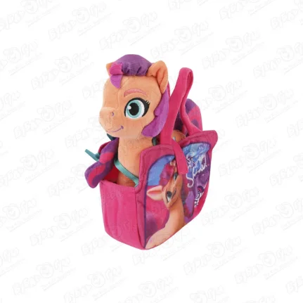 Фото для Игрушка мягкая My Little Pony Пони Санни в сумочке 25см