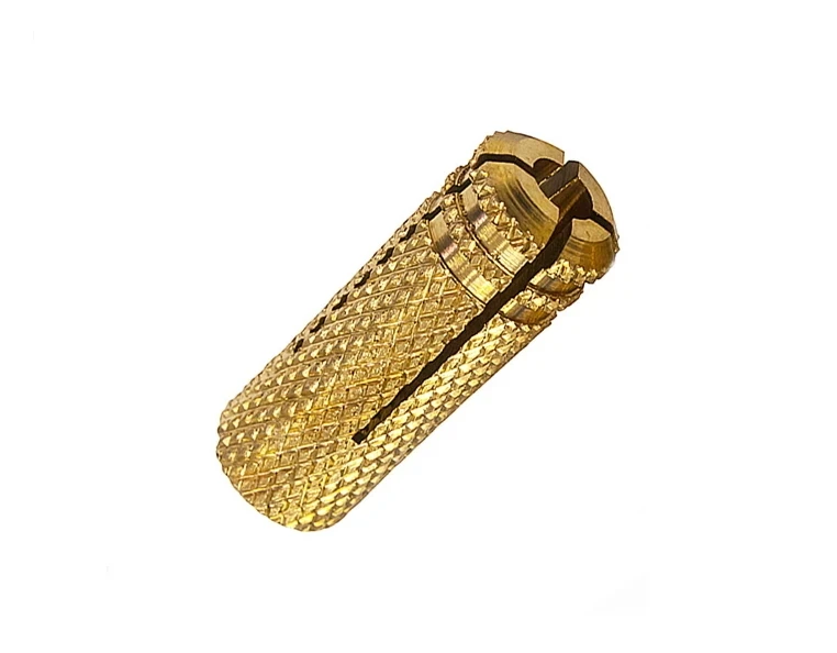 Фото для Анкер латунный цанга - 1 шт - М10х40 - М10 - 40 мм