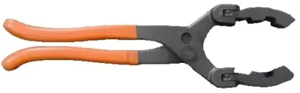 Ключ для снятия масляного фильтра "Клещи" (зажим 57-120 мм) - Forsage (F-01A1239)