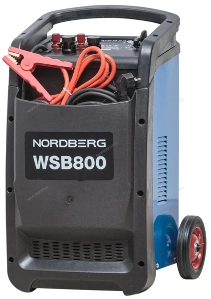 Фото для Устройство пускозарядное 12/24V макс ток 800A NORDBERG WSB800