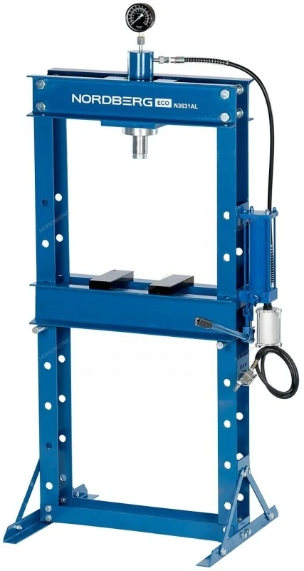 Фото для Пресс гидравлический 30т, разборная рама, пневмопривод NORDBERG N3631AL
