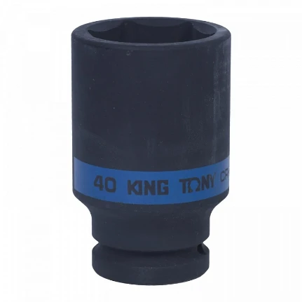 Фото для Головка торцевая ударная глубокая шестигранная 3/4", 40 мм KING TONY 643540M