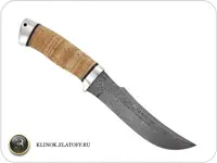 Нож "Клык" сталь 9ХС (береста)