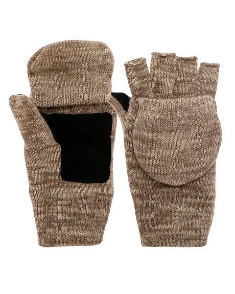 Перчатки-Варежки ЭВЕНКИ шерсть/акрил, тинсулейт, спилок