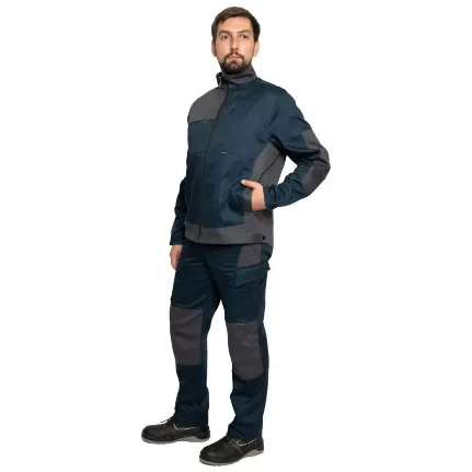 Костюм "Suomi 2020" т. синий/т.серый ( куртка + брюки)