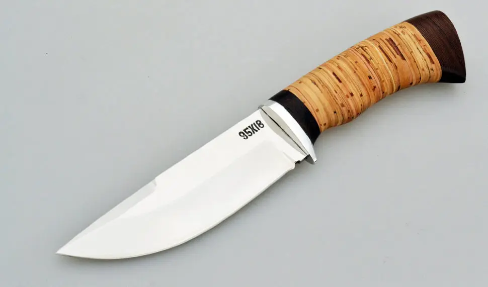 Нож "Гепард"сталь 95х18 (береста)