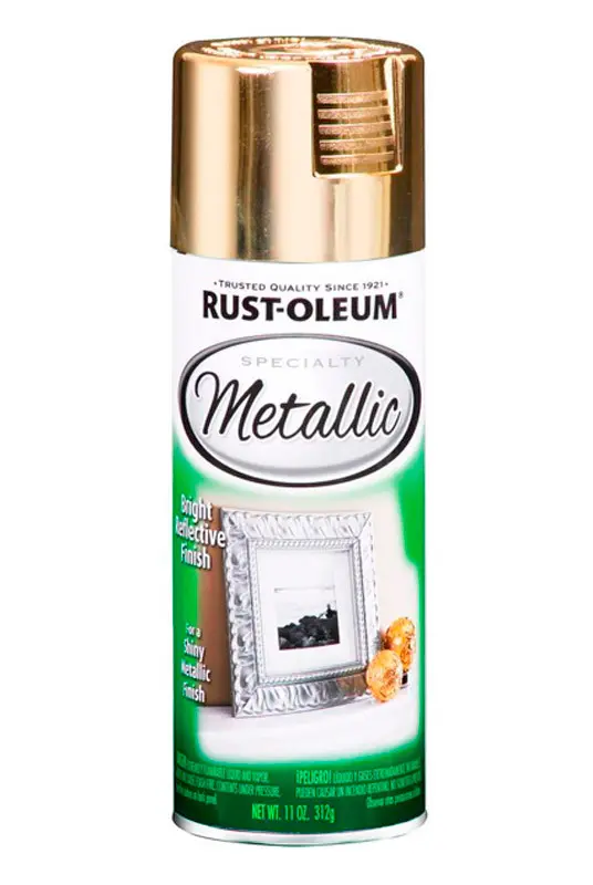 Краска аэрозоль с эффектом яркого металлика золото Specialty 312гр Rust-Oleum