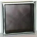 Стеклоблок Волна черный 190*190*80 Glass Block