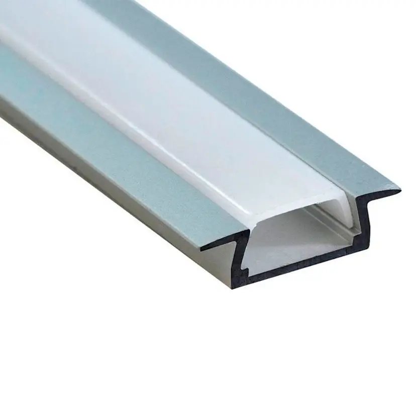 Профиль для светодиодной ленты серебро 2000*22*6 мм ФЕРОН