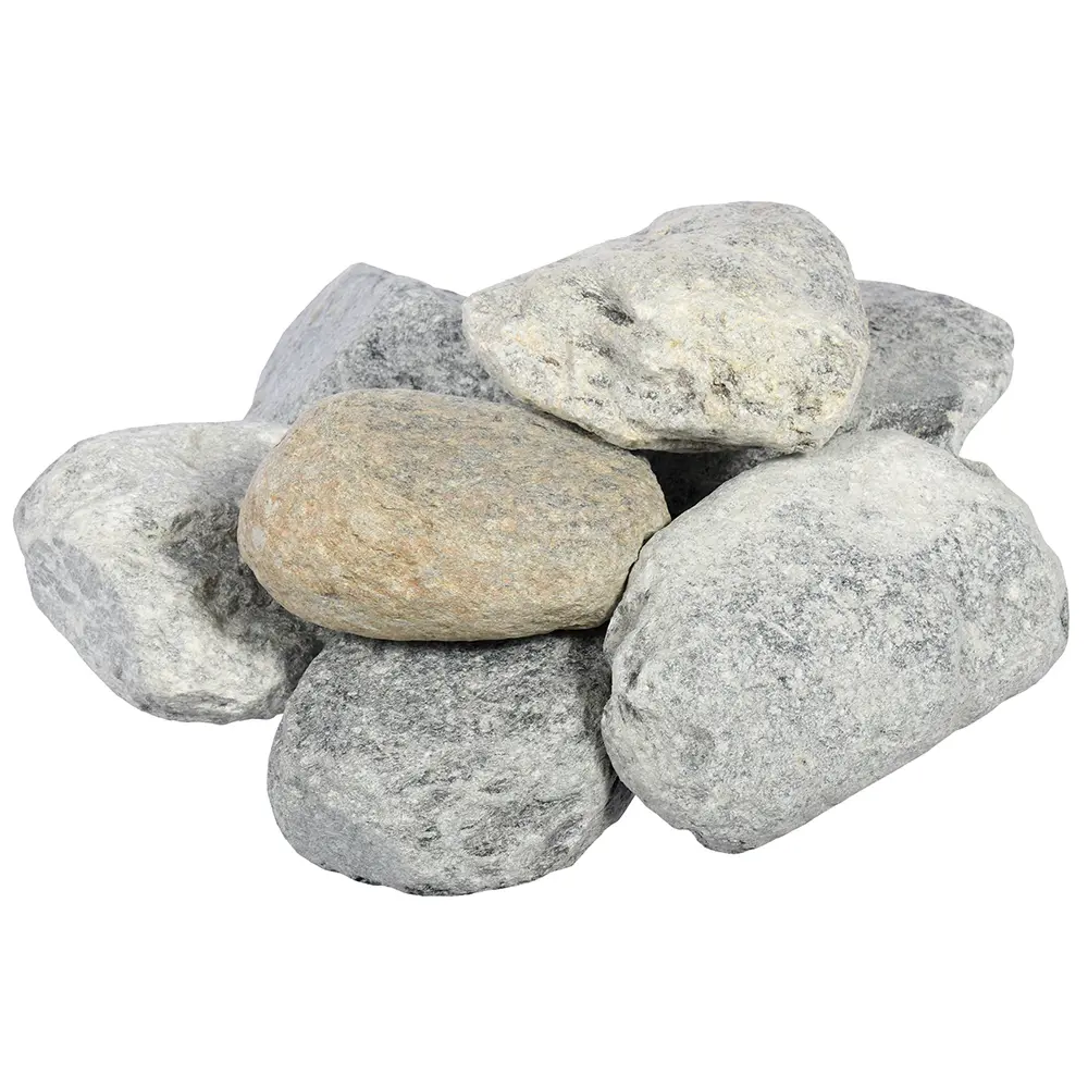 Камень "Талькохлорит", обвалованный, в коробке 20 кг Банные штучки
