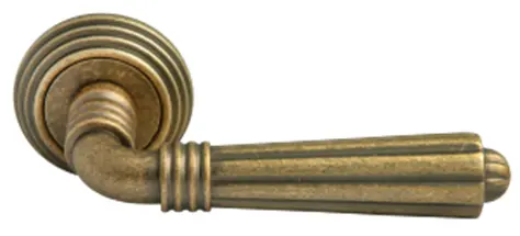 Ручка дверная старая античная бронза RUCETTI