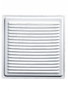 Фото для Решетка металлическая МВМ 200с белая(200х200) Вентс