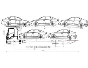 Фото для Автовоз на 5 машин на шасси ISUZU 4х2 двигатель Isuzu 4HK1 - TCG60 205 л.с.