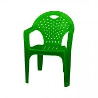 Фото для Кресло пластмассовое зеленое Башпласт