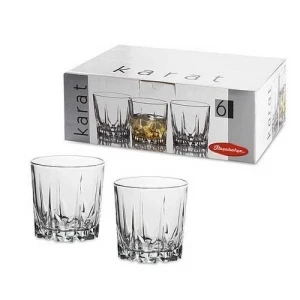 Фото для Набор стаканов стекло 6 предметов Karat для виски 300мл