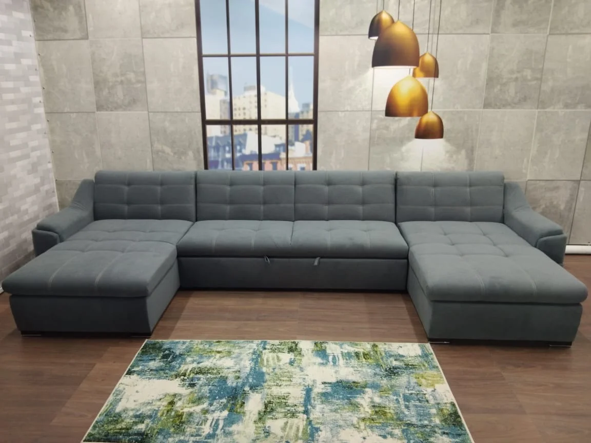 Угловой диван-кровать Антарес 1 ПДУ (ткань Матрица)