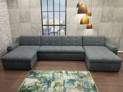 Фото для Угловой диван-кровать Антарес 1 ПДУ (ткань Матрица)