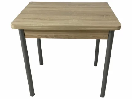 Фото для Стол обеденный Д17 раскладной (Дуб сонома/Опоры металлик)