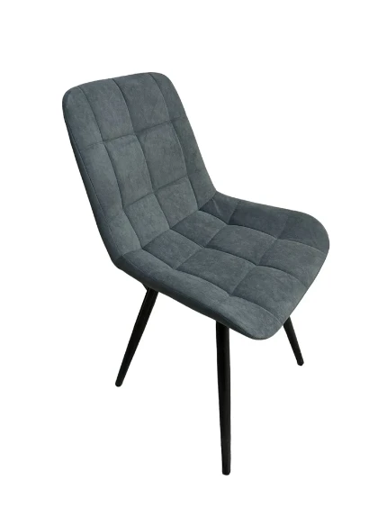 Фото для Стул обеденный Бостон (Серый RS-27/Черный)