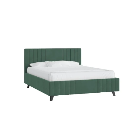 Фото для Кровать Селена 1.8 с подъемным механизмом (Микровелюр/Серо-зеленый)