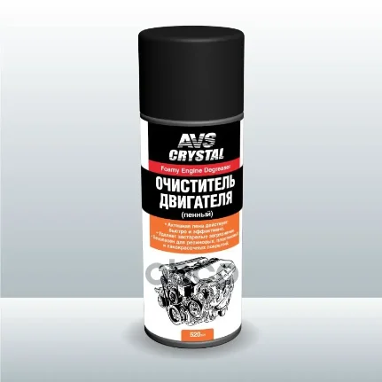 Фото для Очиститель Двигателя Пенный 520 Мл Внешних Поверхностей (Аэрозоль) Avs Avk-024 AVS арт. A78065S