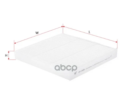 Фото для Фильтр Салона Ac-806 Sakura Ca1606 Sakura арт. CA1606