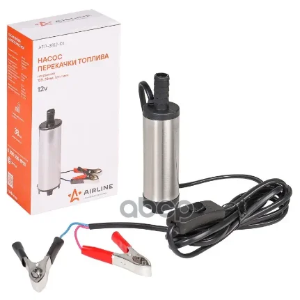 Фото для Насос Перекачки Топлива 12В 38Мм Погружной 12Л/Мин Afp-3812-01 AIRLINE арт. AFP-3812-01