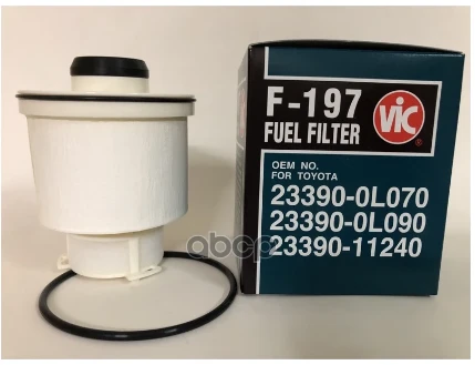 Фото для Фильтр Топл В Бак 23390-0L090 Vic F197 To Lc Prado/Hilux 15-1/2Gdftv VIC арт. F197