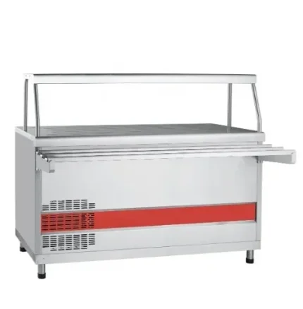 Прилавок холодильный ПВВ(Н)-70КМ-01 кашированный плоский стол (1500)