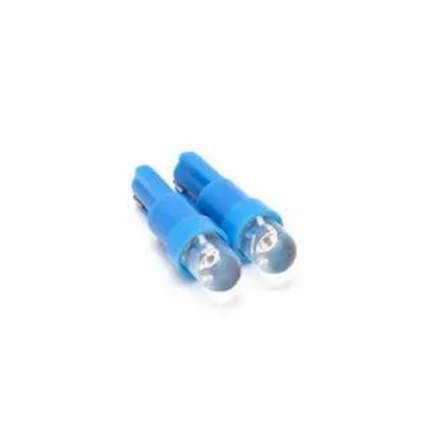 Фото для Лампа авто светодиодная 12V W5W (9.5-8, CSL-2028) blue конус - KING