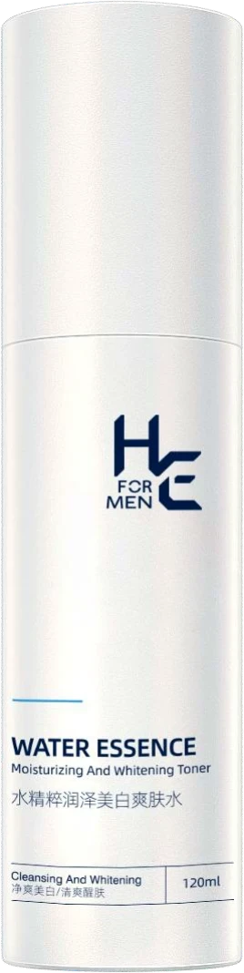 Фото для Увлажняющий и освежающий отбеливающий тонер НЕ for men WATER ESSENCE для лица 120мл