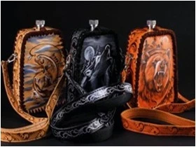 Фото для Фляжка ЛАДЬЯ 1000мл пирамида