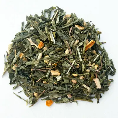 Чай зеленый Апельсин с имбирем, 50 гр