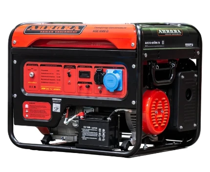 Фото для Бензогенератор Aurora AGE 6500 D