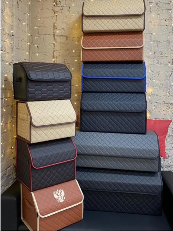 Саквояж в автомобиль с вышивкой