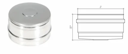 Фото для Заглушка ревизии Термо-Р 201, 0,5, D 260