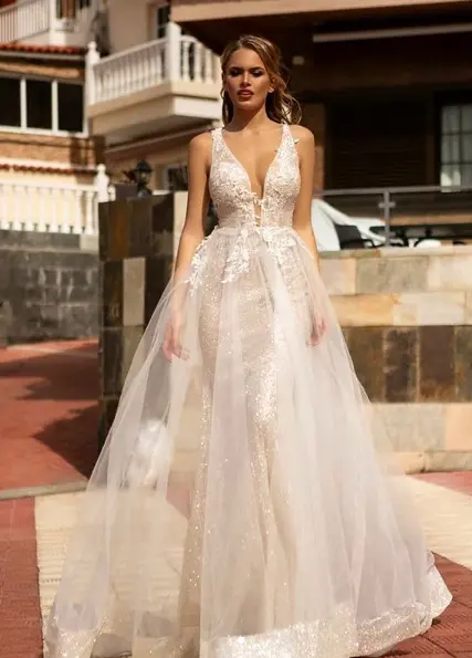 Свадебное платье "Роскошь" 
